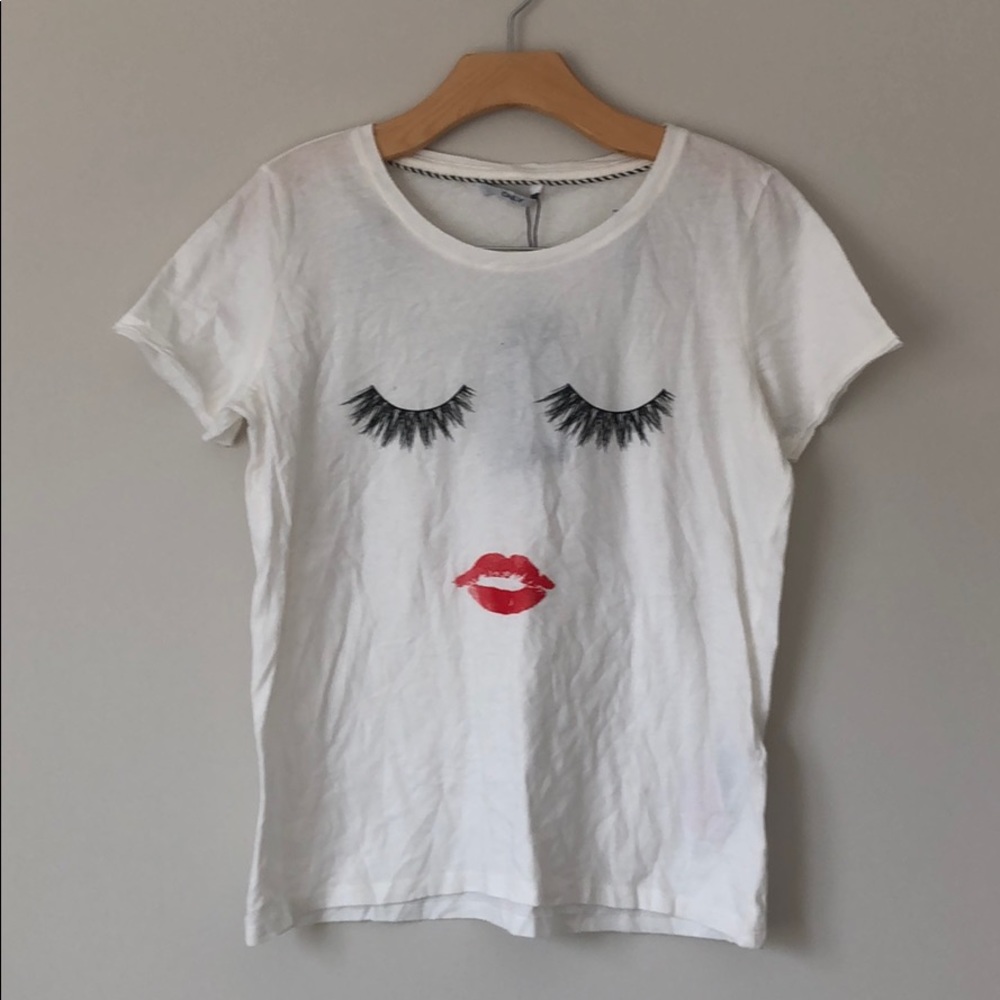 ONLY denim graphic tee. New with tags!